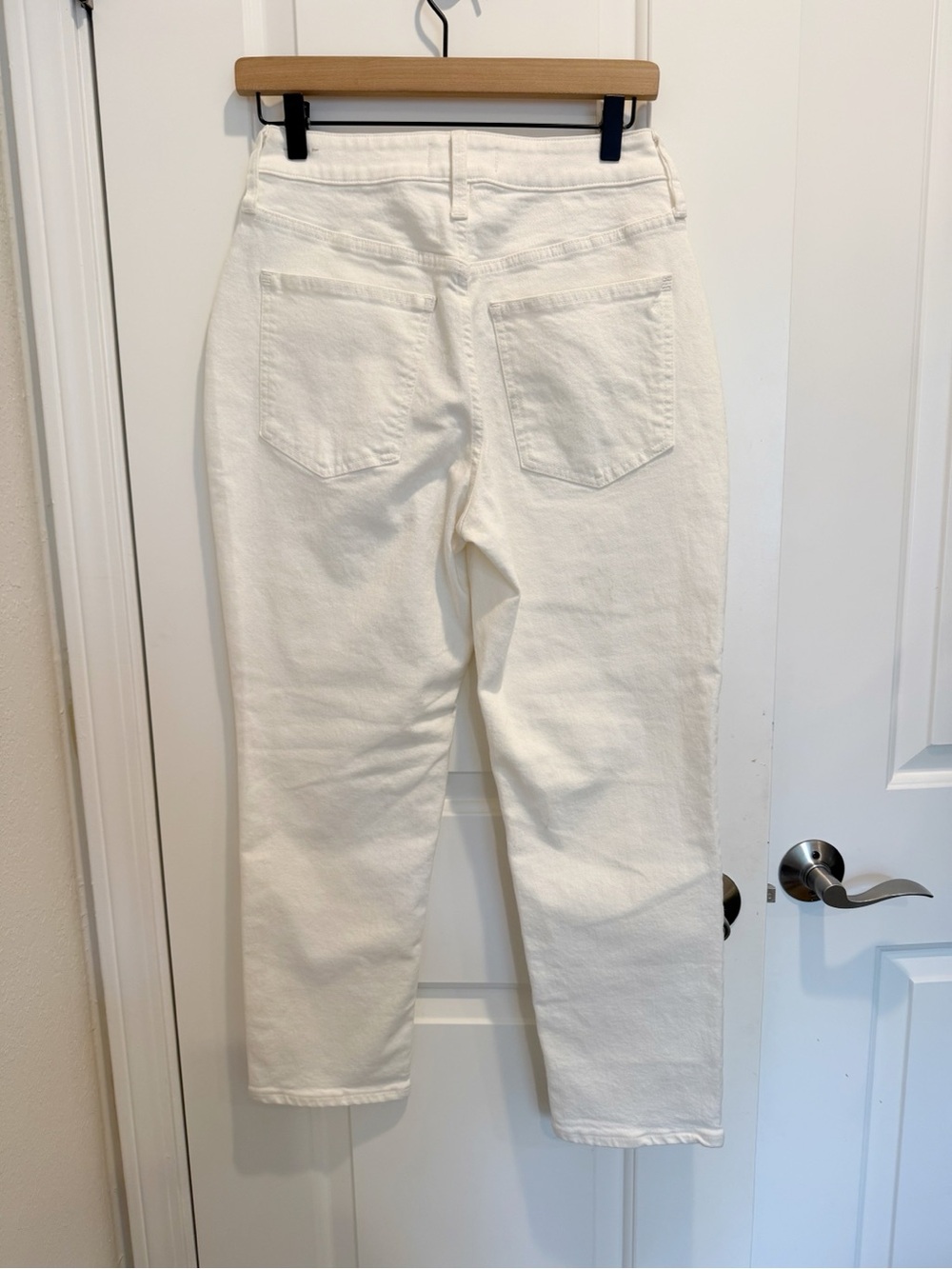MADEWELL NWT Petite Curvy Perfect Vintage Jeans in Tile White Comfort Stretch 27 - Picture 6 of 10